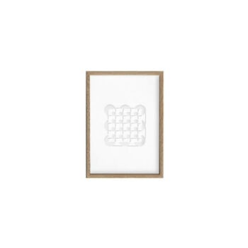 MOEBE Papercut Artworks A5 Circles Squares relief print poster