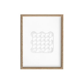 MOEBE Papercut Artworks Circles Squares relief print A3