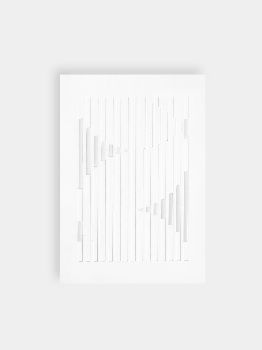 MOEBE Papercut Artworks Organic Lines A4 relief print