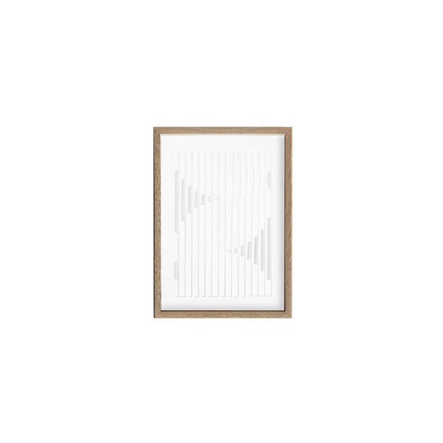 MOEBE Papercut Artworks Organic Lines relief print poster A5