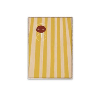 Paper Collective SDO poster geel 30x40