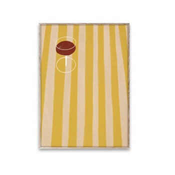 Paper Collective SDO poster geel 50x70