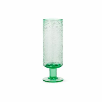 Ferm Living oli champagne flute long drinkglas gerecycled glas