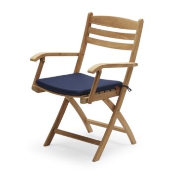 Skagerak Selandia kussen voor tuinstoel Marineblauw