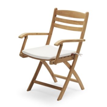 Skagerak Selandia kussen voor tuinstoel wit