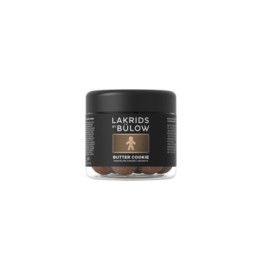 Lakrids by Bulow Winter cristmas butter cockie drop chocolade small