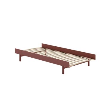 Moebe bed 90 cm dusty rose japandi bed