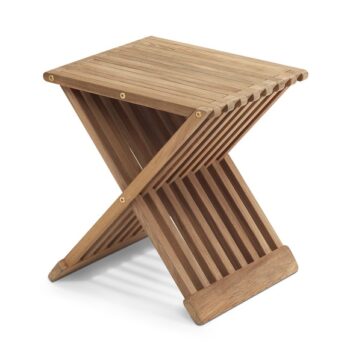 Skagerak Fionia Kruk Stool, Teak