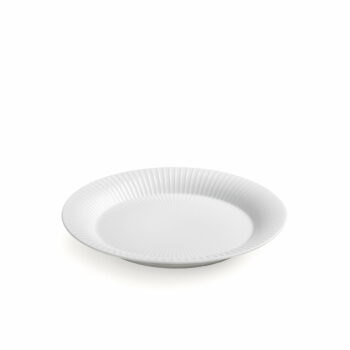 Witte dessertbord gebaksbord 19 cm Hammershøi Kähler