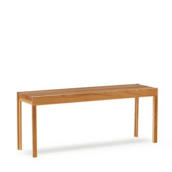 Form and Refine Lightweight bankje eiken geolied