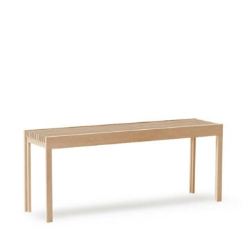 Form and Refine Lightweight bankje wit geolied eiken