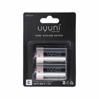 UYUNI C BATTERIJEN VOOR LED KAARS STOMPKAARS