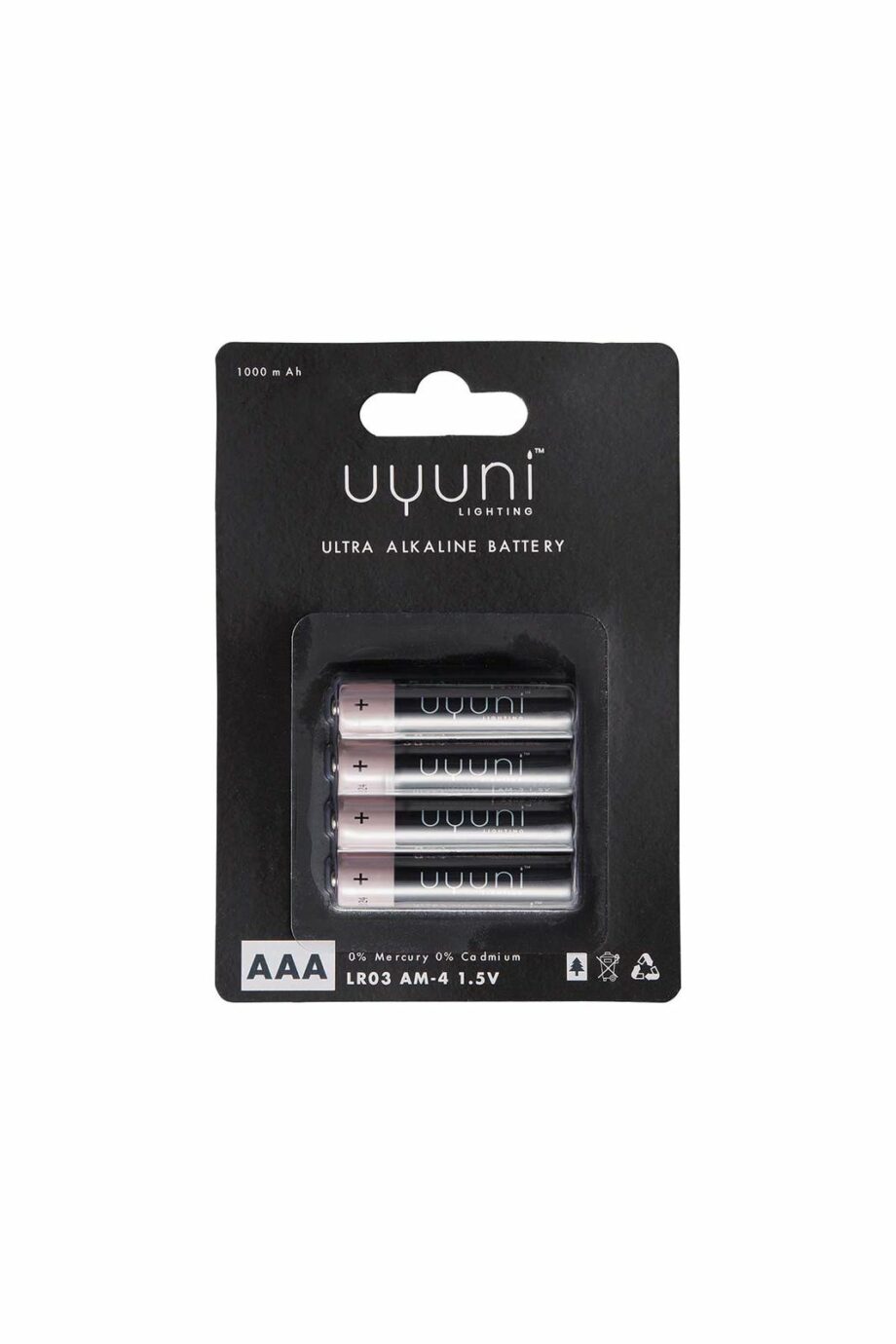 Uyuni AAA batterijen voor Led kaarsen