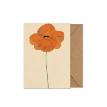 Paper Collective art card bloem