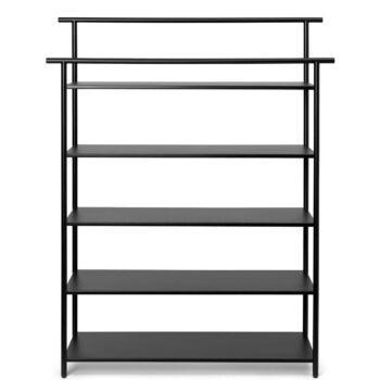 Ferm Living Dora rack stellingkast zwart metaal