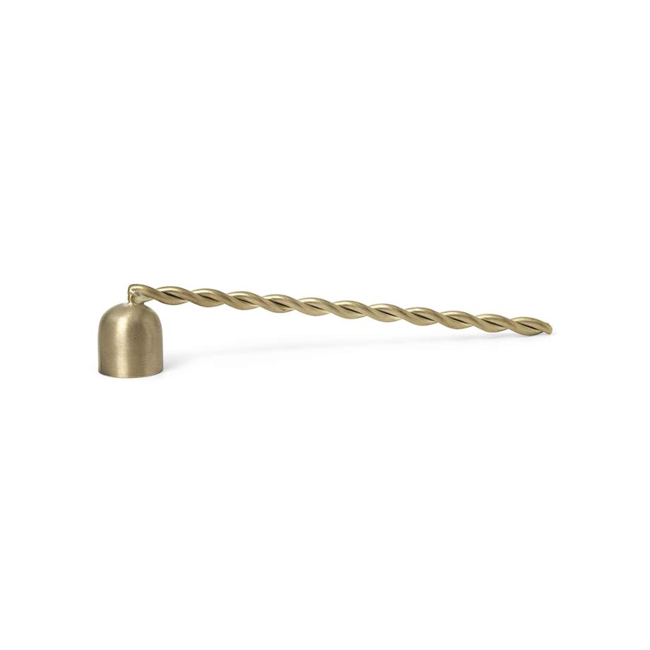 Ferm Living twist snuffer kaarsendover messing