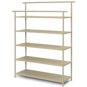 Fermliving Dora rack stellingkast metaal beige