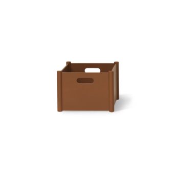 Form Refine Pillar storage box clay bruin