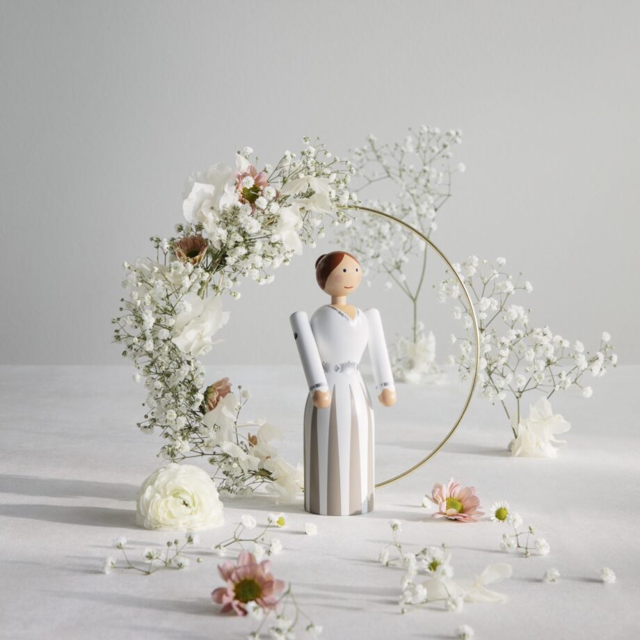 Kay Bojesen bruid decoratie houten figuur bruiloft