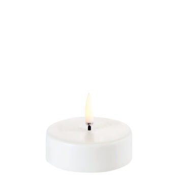 Uyuni LED waxinelicht maxi 6 cm wit
