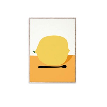 Paper collective poster Citron 30x40 cm met lijst