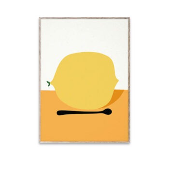 Paper collective poster Citron 50x70 cm met lijst