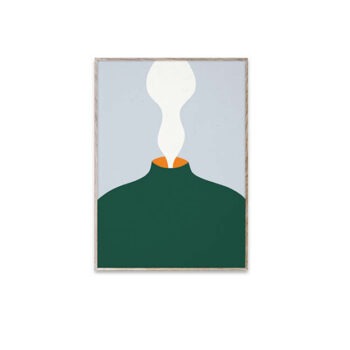 Paper collective poster Fumee 30x40 cm met lijst