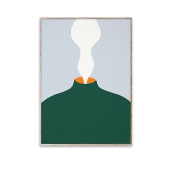 Paper collective poster Fumee 50x70 cm met lijst
