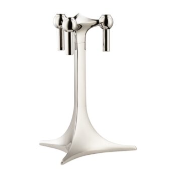 STOFF Nagel stand kaarsenstandaard chroom