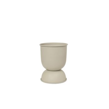 fermLIVING Hourglass bloempot beige extra small binnen buiten