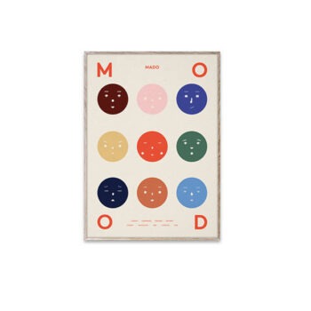 Nine Moods poster mado paper collective 30x40