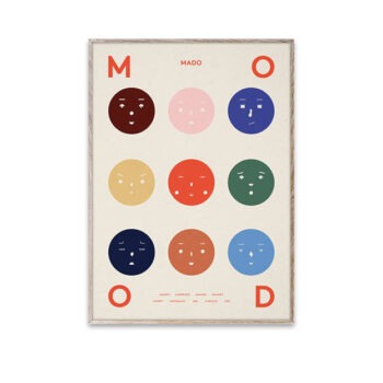 Nine Moods poster mado paper collective 50x70