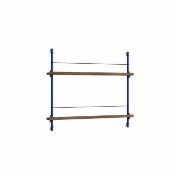 MOEBE Magazine shelving tijdschiften wandrek 65.1 gerookt eiken baluw