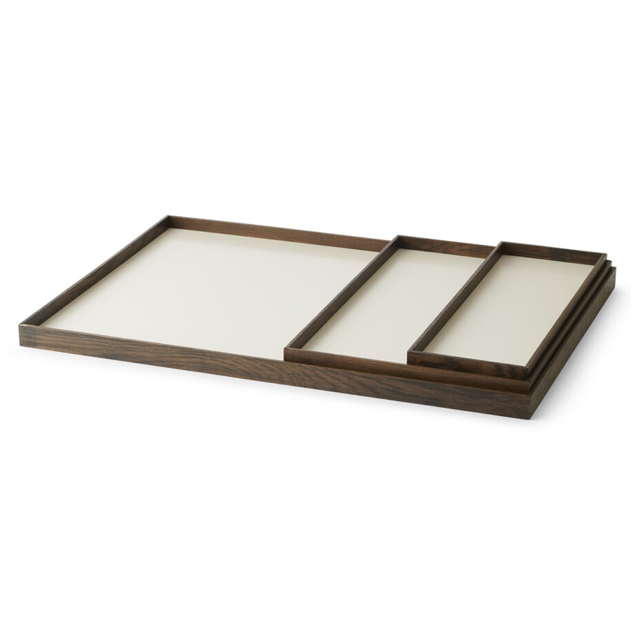 Gejst Frame Tray beige gerookt eiken