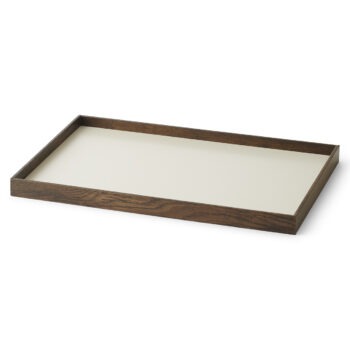 Gejst Frame Tray beige gerookt eiken medium