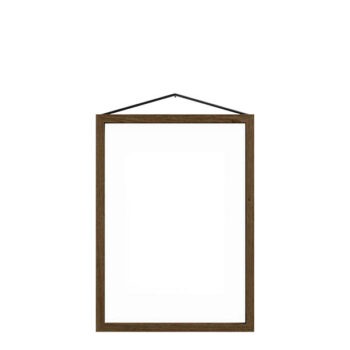 Moebe lijst met A4 frame in donker Gerookt eikenhout.