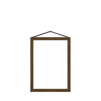 Moebe lijst met A5 frame in donker Gerookt eikenhout.