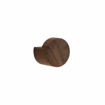 Ekta Living wandhaak gerookt eikenhout medium by wirth