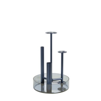 Fritz Hansen Ikeru vaas blauw high bloemschikken