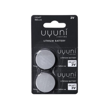 Uyuni Lighting batterijen CR2477 voor waxinelichtjes