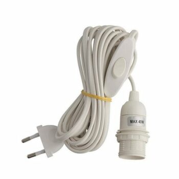 Bungalow snoer met fitting