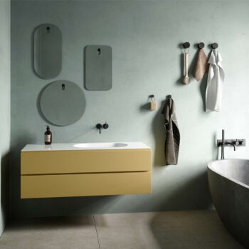 EKTA living spiegels veschillende vormen badkamer lifestyle