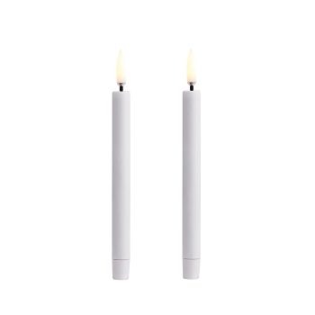 Uyuni Lighting witte LED kerstboomkaarsen