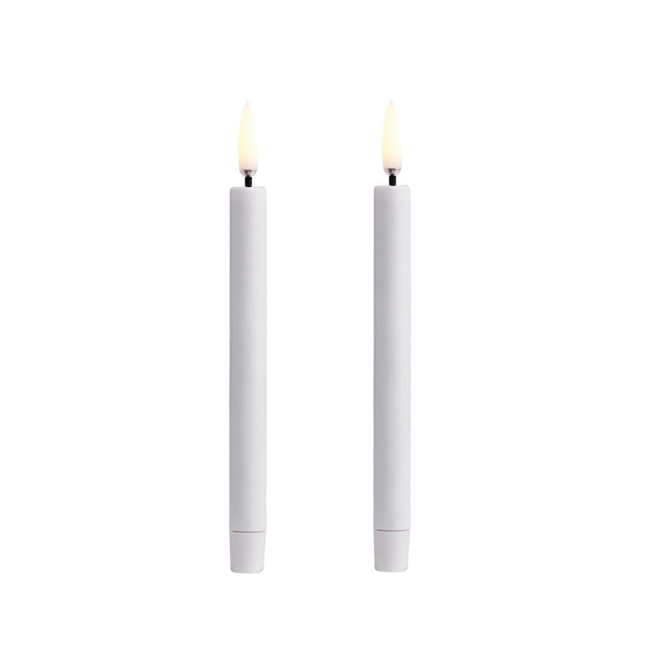 Uyuni Lighting witte LED kerstboomkaarsen