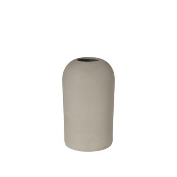 Kristina Dam Studio Dome vaas Medium grijs terracotta