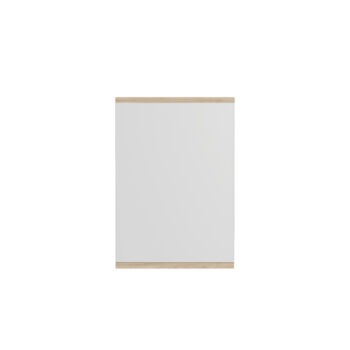 Moebe spiegel Rectangular essenhout small 30x40 cm