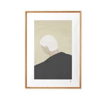 Paper Collective poster Ahead 50x70 cm zandkleur, beige, bruin zandkleur