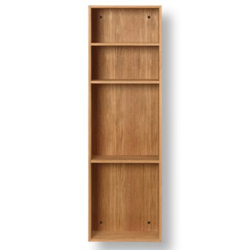Ferm Living bon shelf verticaal met 4 vakken eiken