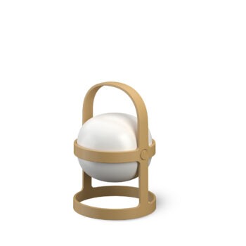 Rosendahl Oplaadbare led lamp soft mosterd straw 18 cm