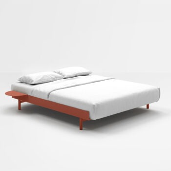Moebe bed terracotta